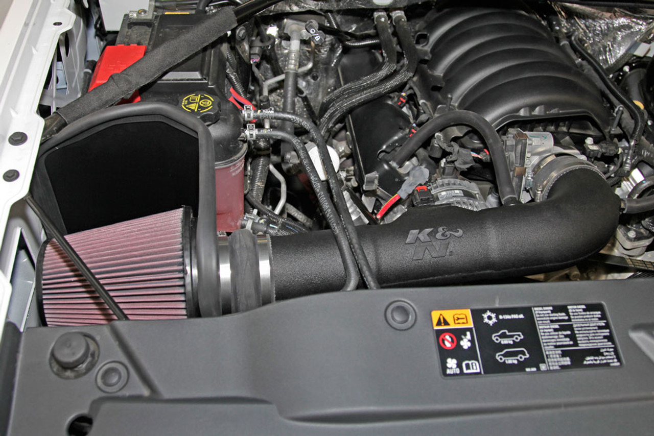 K&N Cold Air Intake System for 14-18 Chevy Silverado GMC Sierra 1500 5.3L 6.2L
