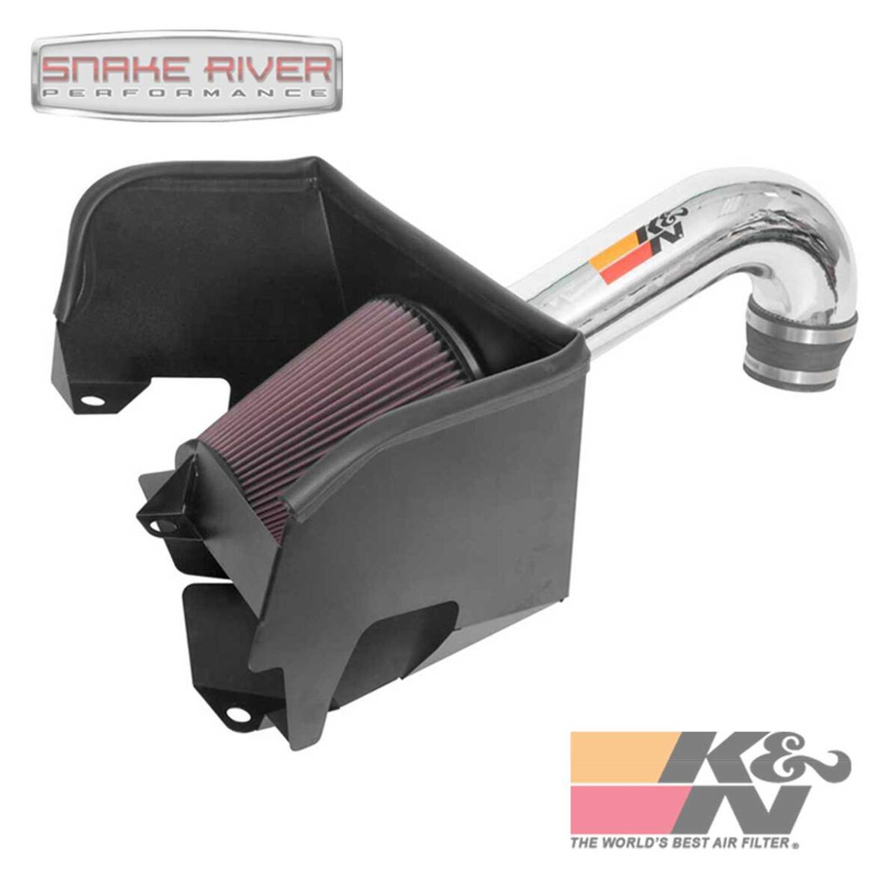 K&N 77-1578KP Performance Air Intake Kit For 2019-2024 Ram 1500 5.7L No eTorque