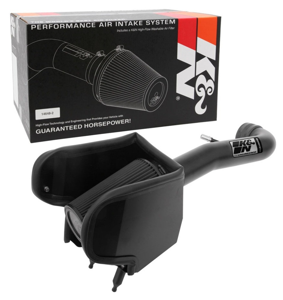 K&N DryFlow Cold Air Intake For 20-26 Jeep Gladiator Wrangler 3.6L V6 71-1576