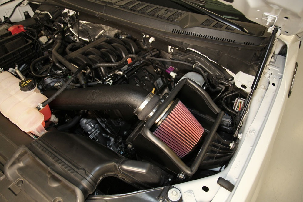 K&N 57-2591 Performance Cold Air Intake System For 2015-2017 Ford F-150 5.0L