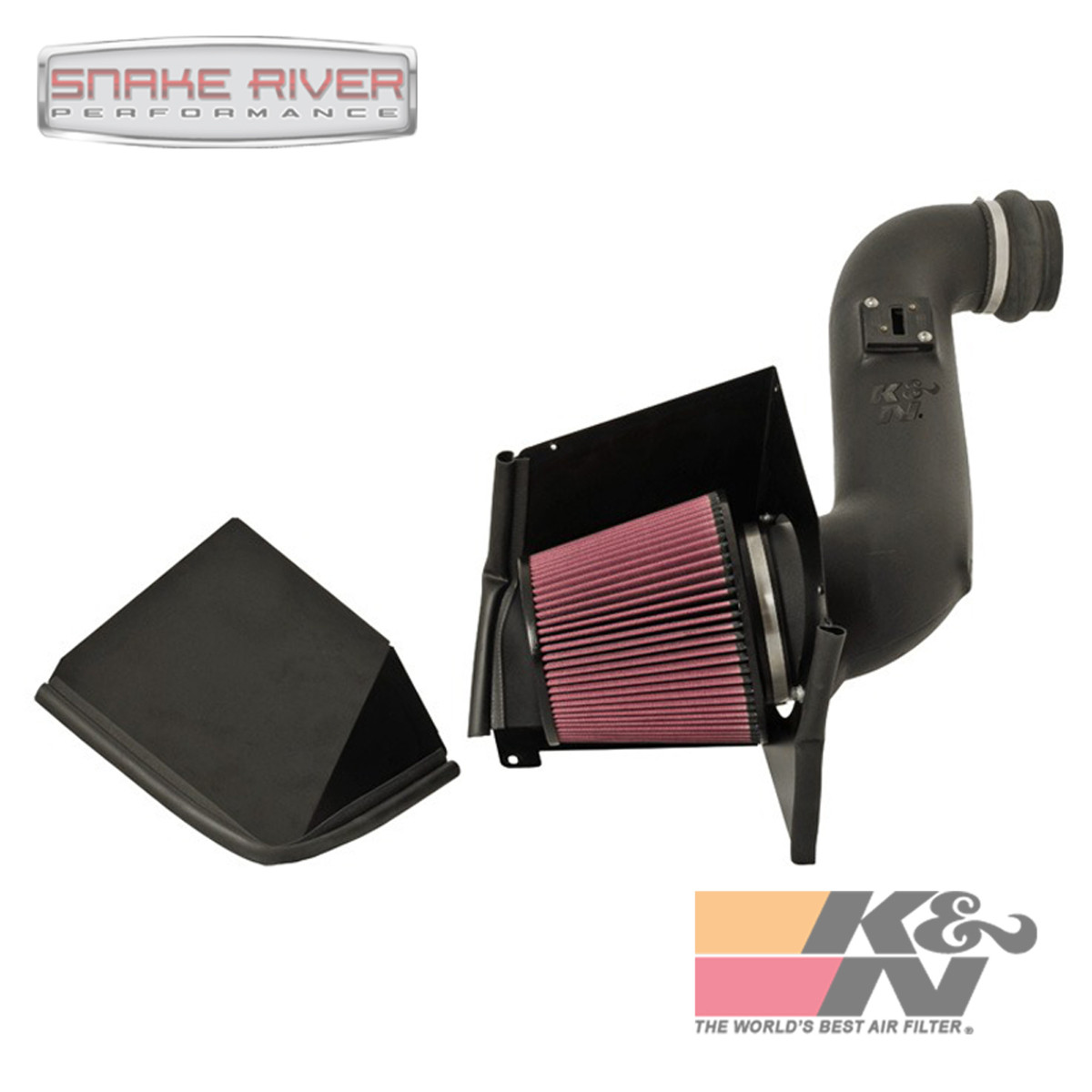 K&N 57-3066 Performance Air Intake For 07.5-10 Chevy GMC Duramax Diesel 6.6L LMM