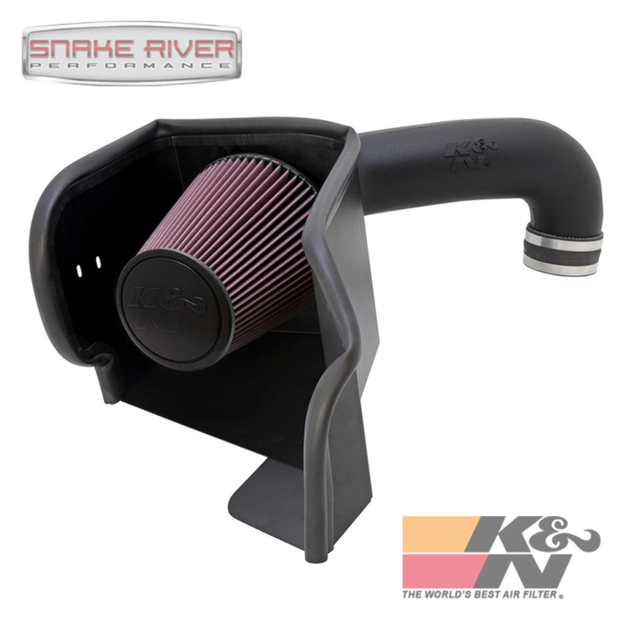 K&N 57-1561 Performance Cold Air Intake For 2009-2018 Dodge Ram 1500 5.7L Oiled