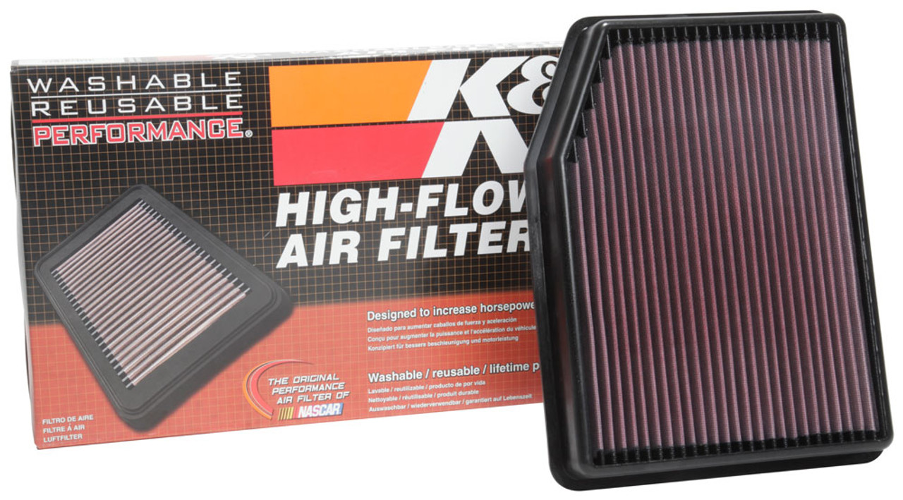 K&N Air Filter for 19-24 Chevy Silverado GMC Sierra 5.3L 4.3L 6.2L 2.7L 33-5083