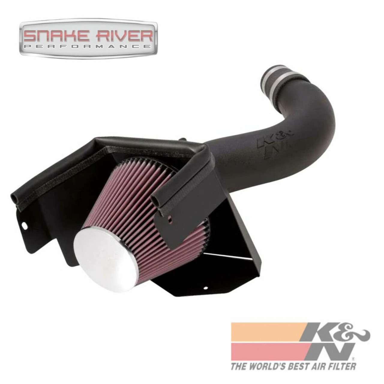 K&N 57 FIPK Cold Air Intake System For 07-11 Jeep Wrangler 3.8L V6 Gas 57-1553