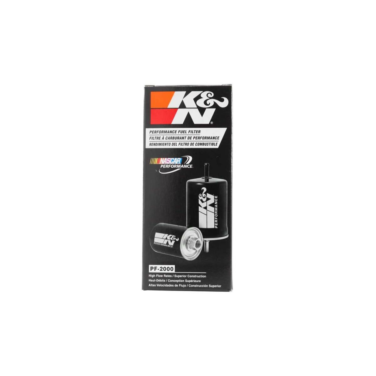K&N Filters PF-2000 In-Line Gas Filter Fuel Filter