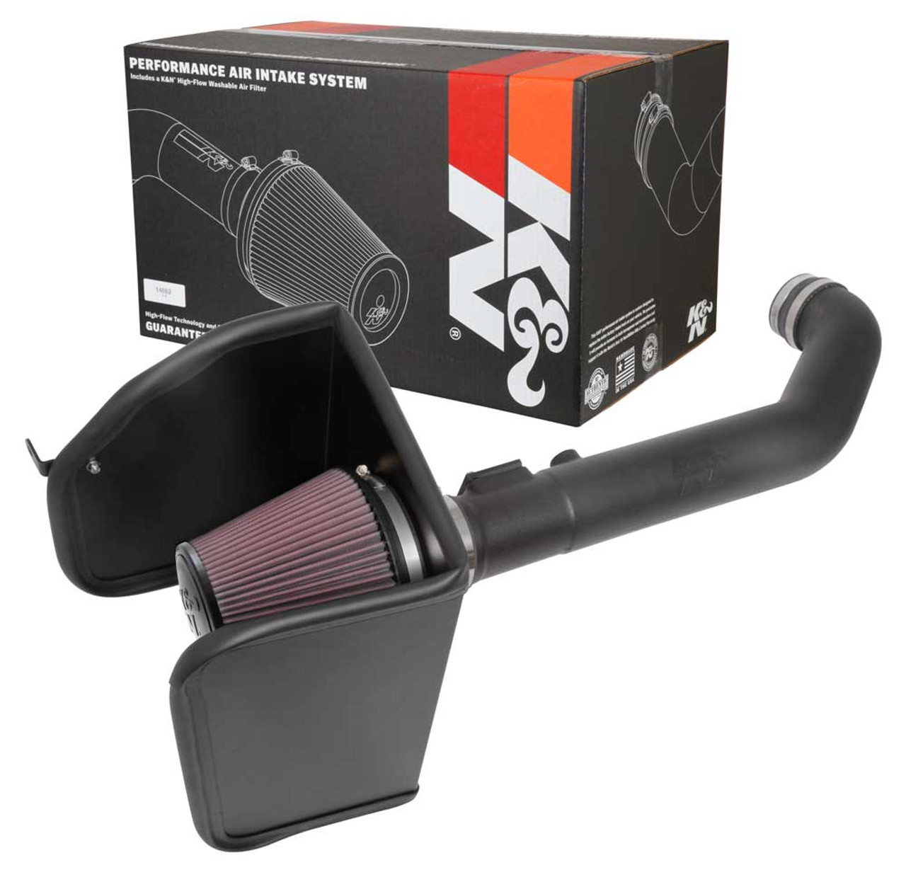 K&N 63-3104 Performance Air Intake for 2017-2022 Chevy Colorado GMC Canyon 3.6L