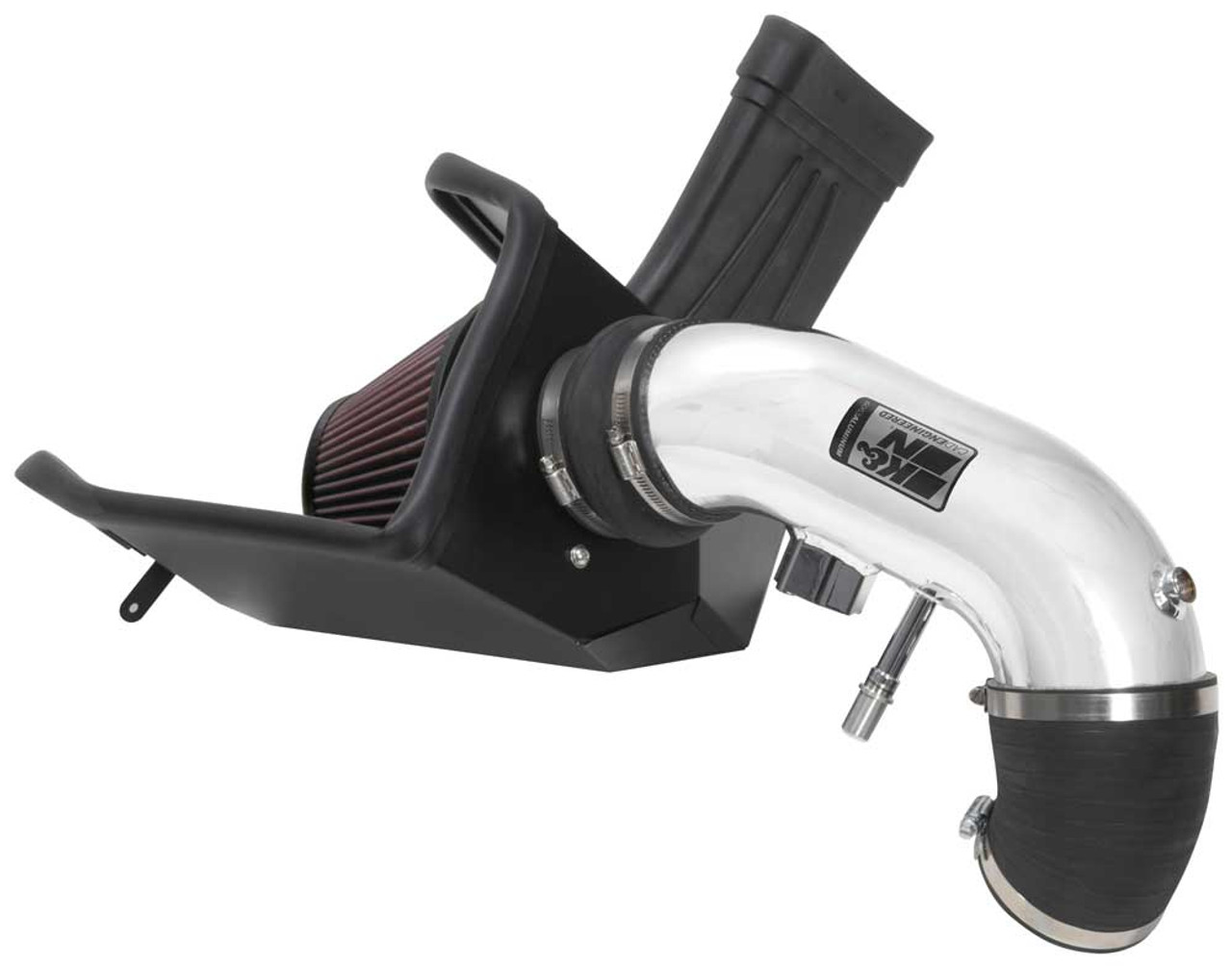 K&N 69-3540TP Cold Air Intake For 2018-2023 Ford Mustang GT 5.0L Polished Tube