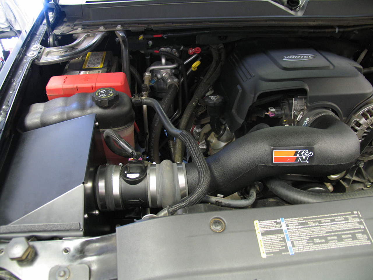 K&N 57-3058 Cold Air Intake For 07-08 Chevy Silverado GMC Sierra 5.3L 4.8L 6.0L
