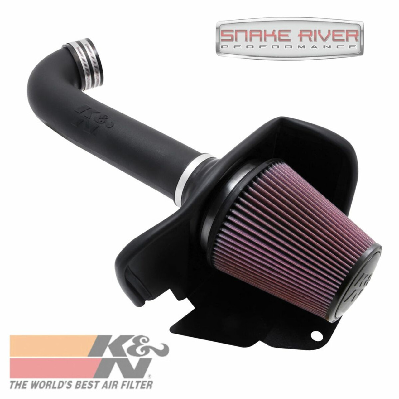 K&N HDPE 57 FIPK Cold Air Intake For 11-21 Jeep Grand Cherokee 5.7L 57-1563