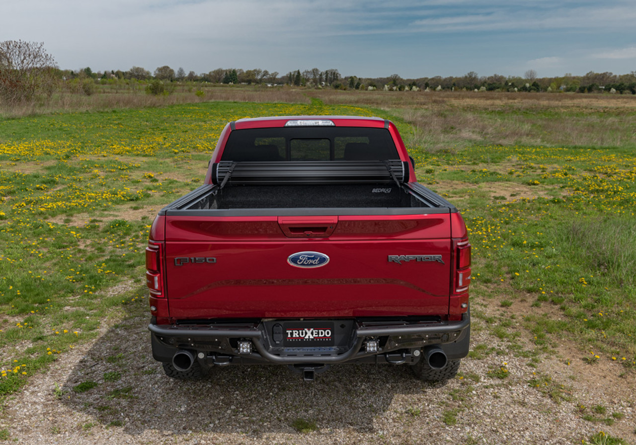 Truxedo Sentry Hard Roll Up Tonneau Cover for 07-21 Tundra 5'6" w/ Deck Rail System w/ or w/o Trail Storage Boxes