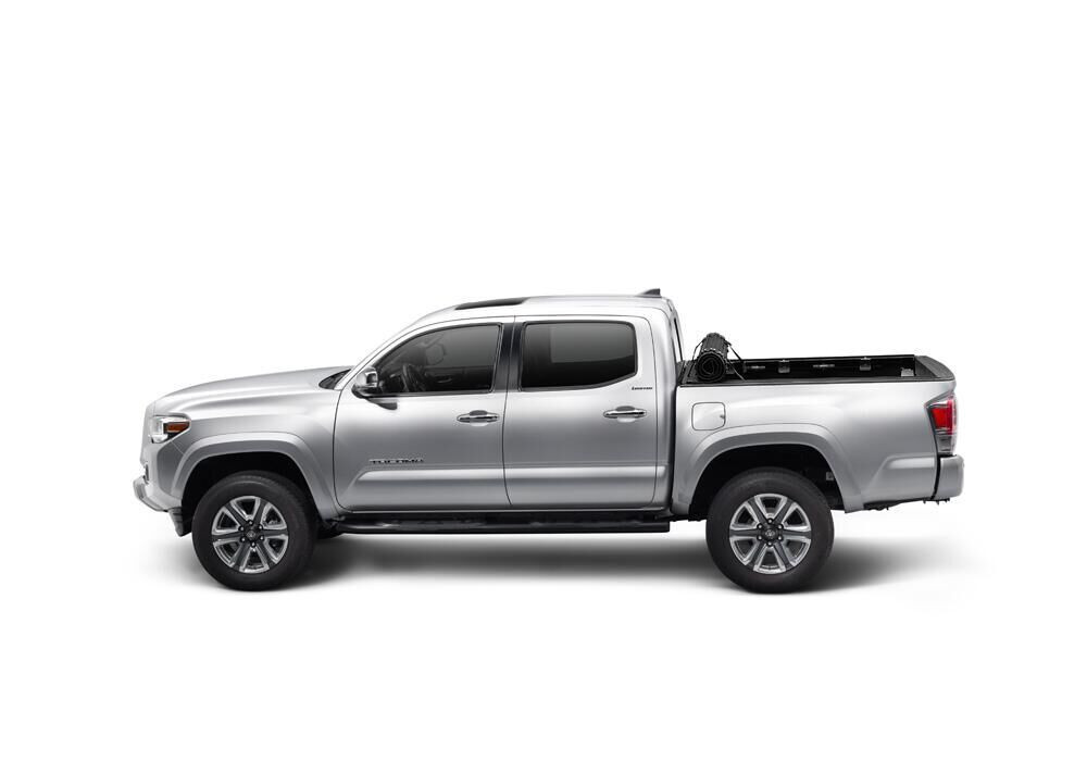 Truxedo Sentry Hard Roll Up Tonneau Cover for 07-21 Tundra 5'6" w/ Deck Rail System w/ or w/o Trail Storage Boxes