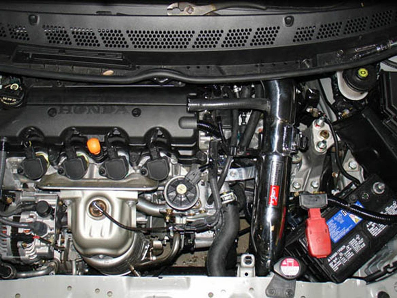 Injen SP1569BLK Black SP Cold Air Intake System  for 06-11 Honda Civic L4 1.8L
