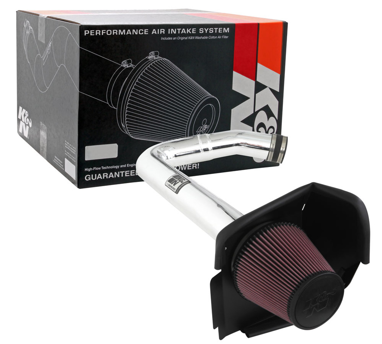 K&N 69-2544TP Performance Air Intake For 11-23 Dodge Challenger Charger 300 3.6L