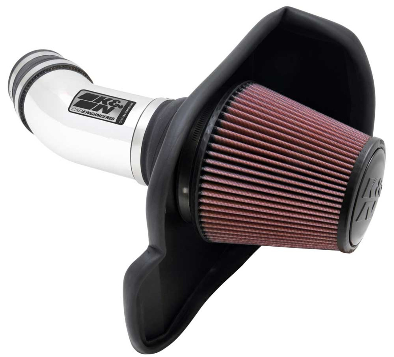 K&N 69-2545TP Typhoon Cold Air Intake For 12-23 Dodge Challenger Charger 6.4L