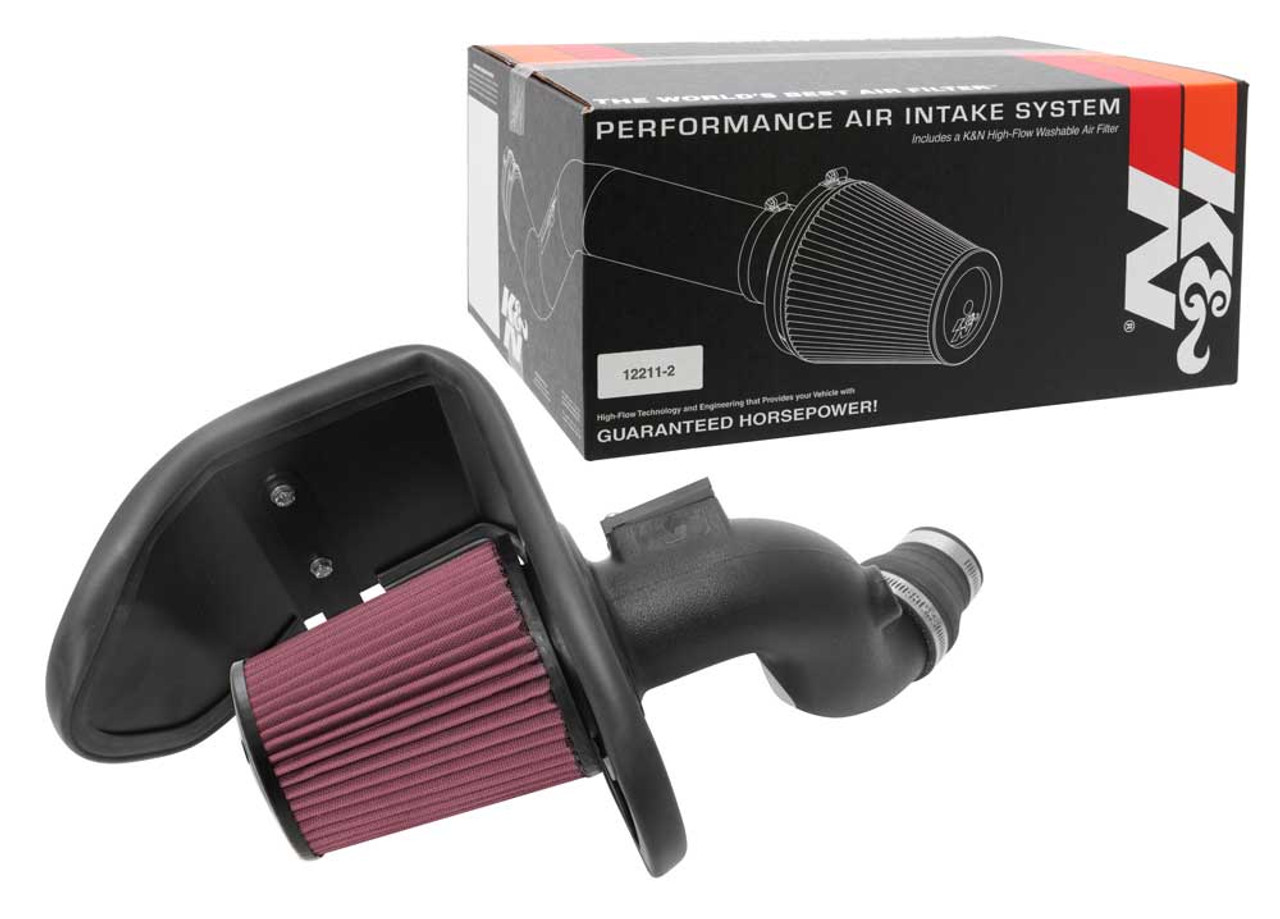 K&N 63-3106 Performance Air Intake System For 16-23 Chevrolet Malibu 1.5L Oiled