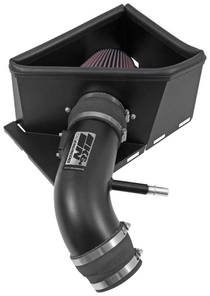 K&N 77-1568KTK Cold Air Intake Kit For 2014-2018 Dodge Ram 2500 3500 6.4L Oiled