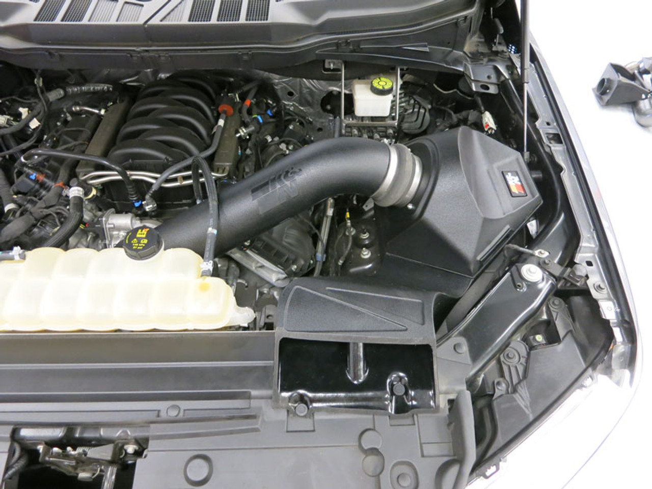 K&N 63-2616 Performance Air Intake System For 2021-2024 Ford F-150 5.0L Oiled