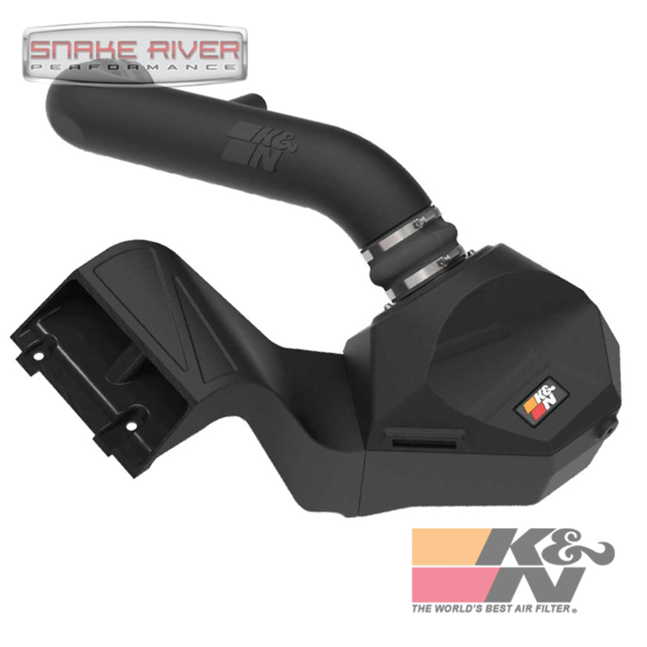 K&N 63-2616 Performance Air Intake System For 2021-2024 Ford F-150 5.0L Oiled