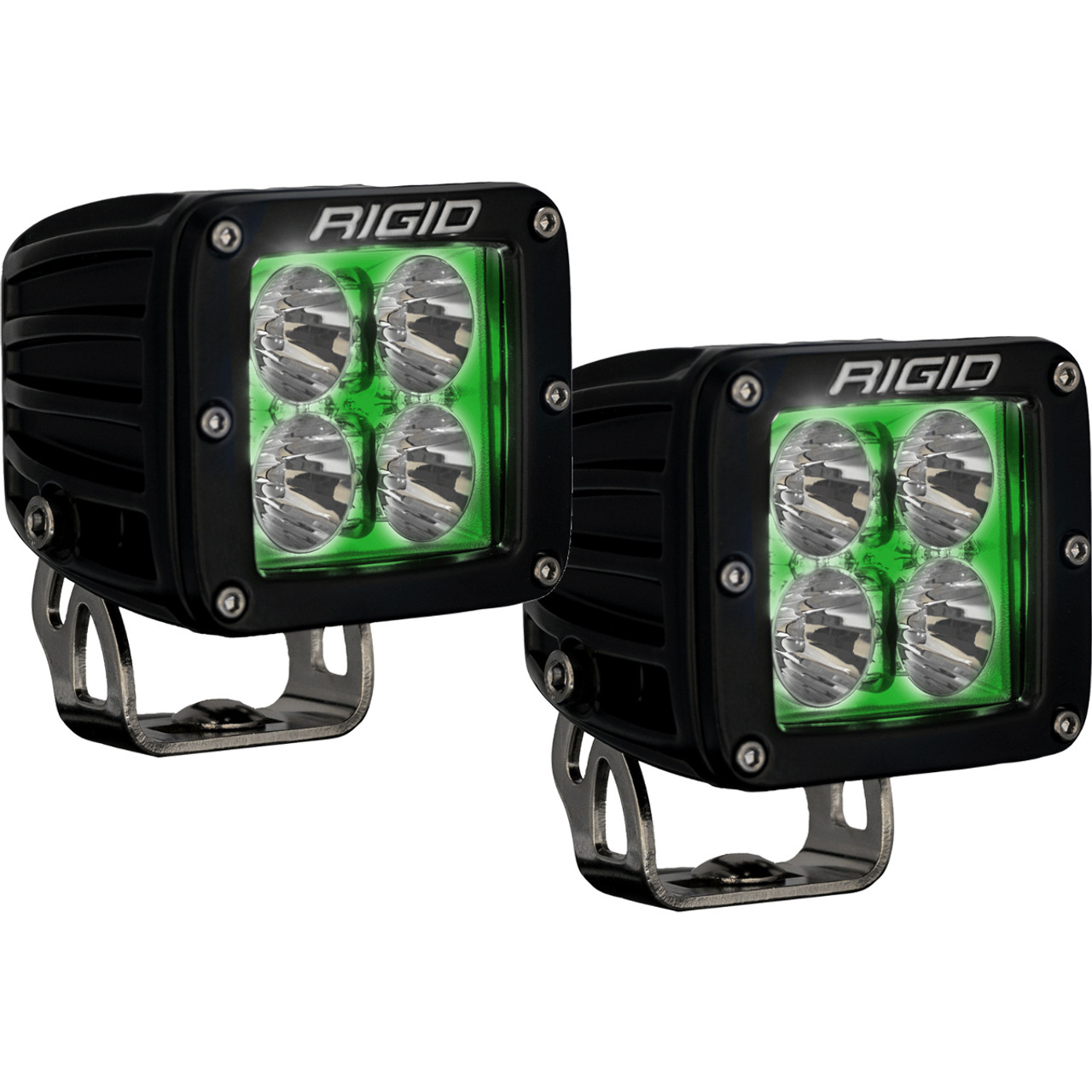 RIGID Industries 202053 Radiance+ RGBW Pod Pair 8 Backlight Options Spot Drive