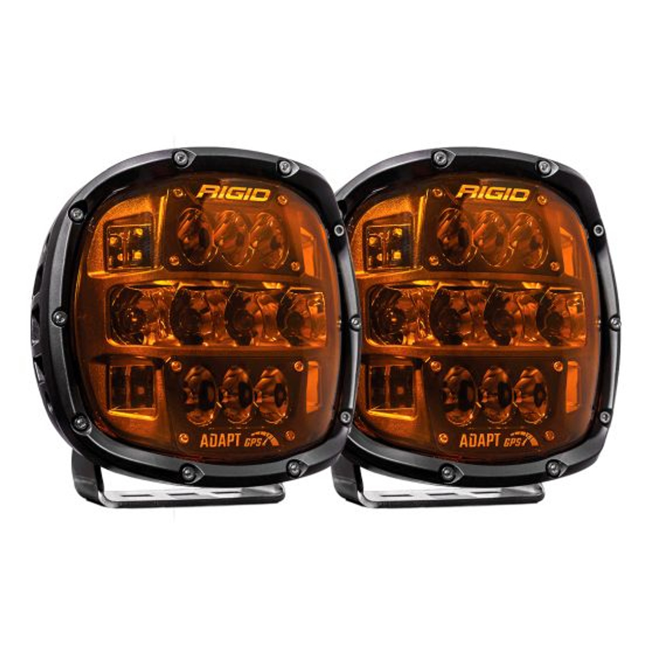 Rigid Industries 300515 Adapt XP with Amber PRO Lens Pair