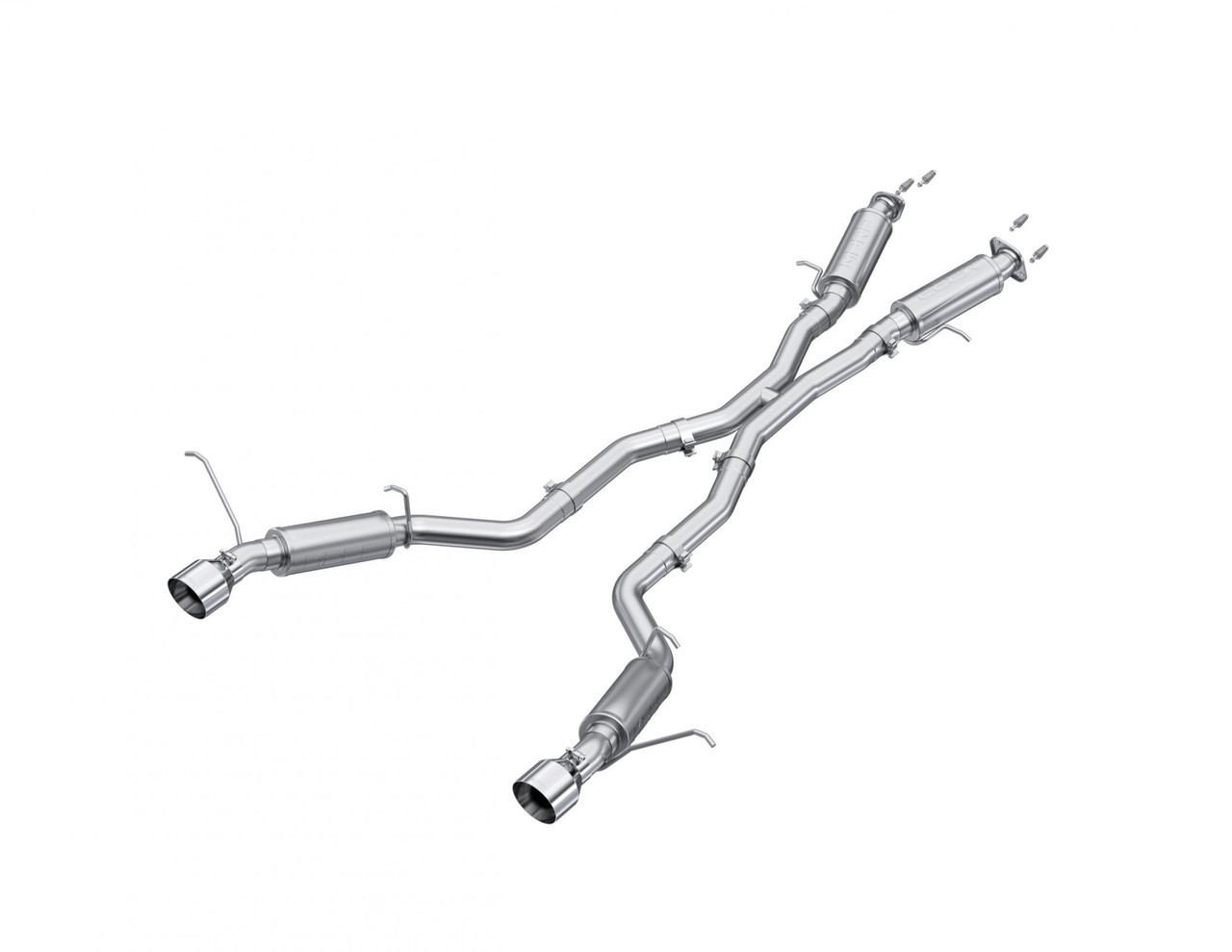MBRP 3 " Dual Rear Exit Exhaust for 2012-2021 Jeep Grand Cherokee 6.4L S55525AL