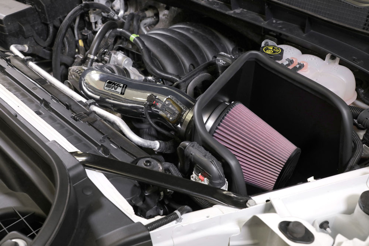 K&N 77-3110KP Air Intake For 2019-2025 Chevy Silverado GMC Sierra 1500 5.3L 6.2L