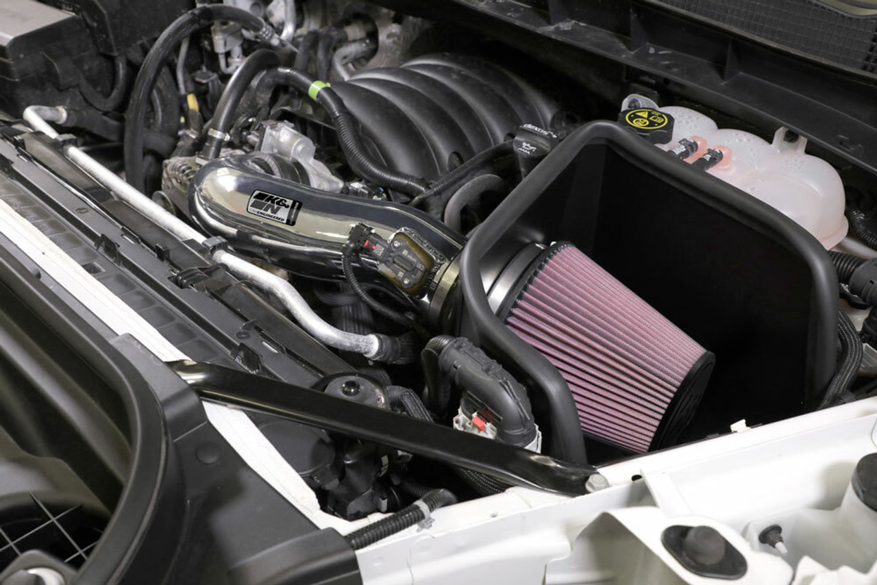 K&N 77-3110KP Air Intake For 2019-2025 Chevy Silverado GMC Sierra 1500 5.3L 6.2L