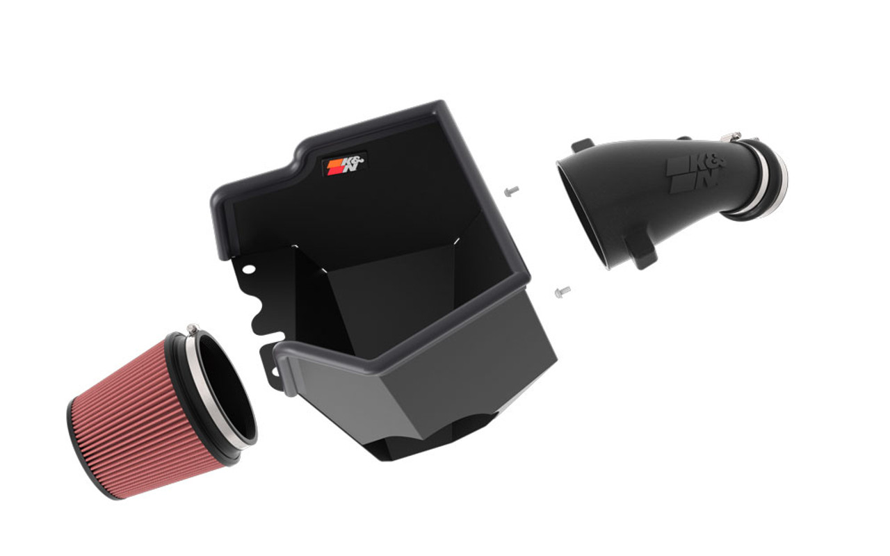 K&N 63-1590 Performance Air Intake System for 2022-2023 Jeep Grand Wagoneer 6.4L