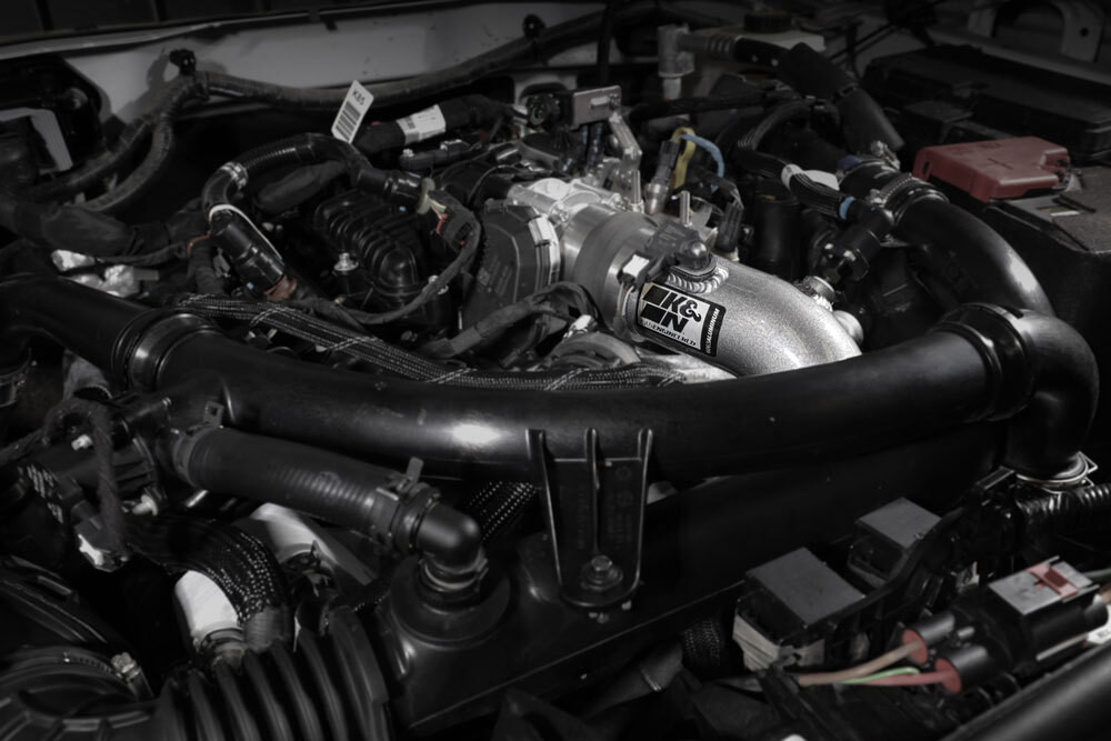 K&N Charge Intercooler Pipe Kit Injection Friendly For 21-26 Ford Bronco 2.7L