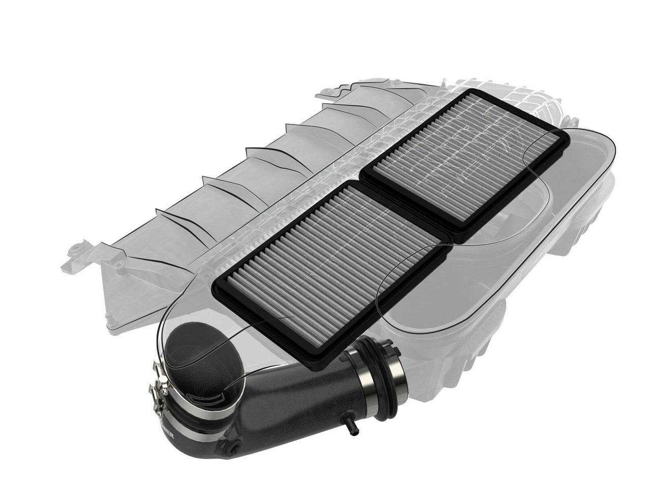 AFE 55-10014DC Super Stock Induction Pro DRY S Media for 21-24 RAM 1500 TRX 6.2L