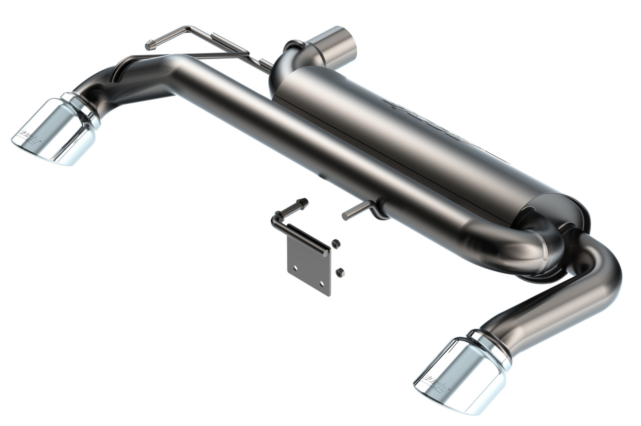 Borla 11973 Axle Back Touring Exhaust for 2021-2023 For Ford Bronco 2.3L w Tips