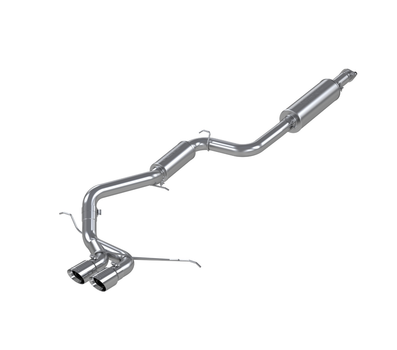 MBRP S4200304 T304 Stainless Steel Exhaust for 13-18 Ford Focus ST 2.0L Ecoboost