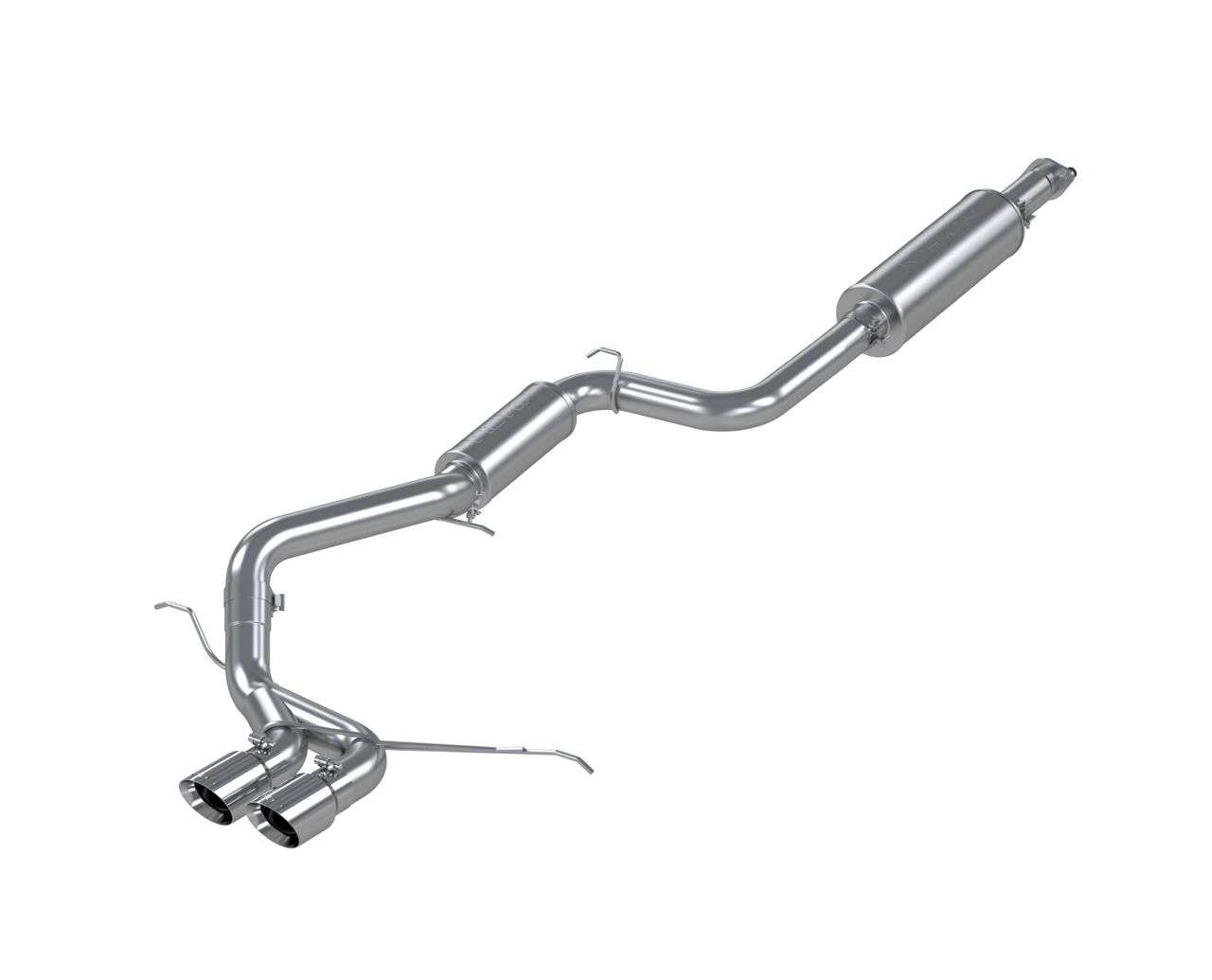 MBRP S4200AL Dual Aluminized Steel Exhaust for 13-18 Ford Focus ST 2.0L Ecoboost