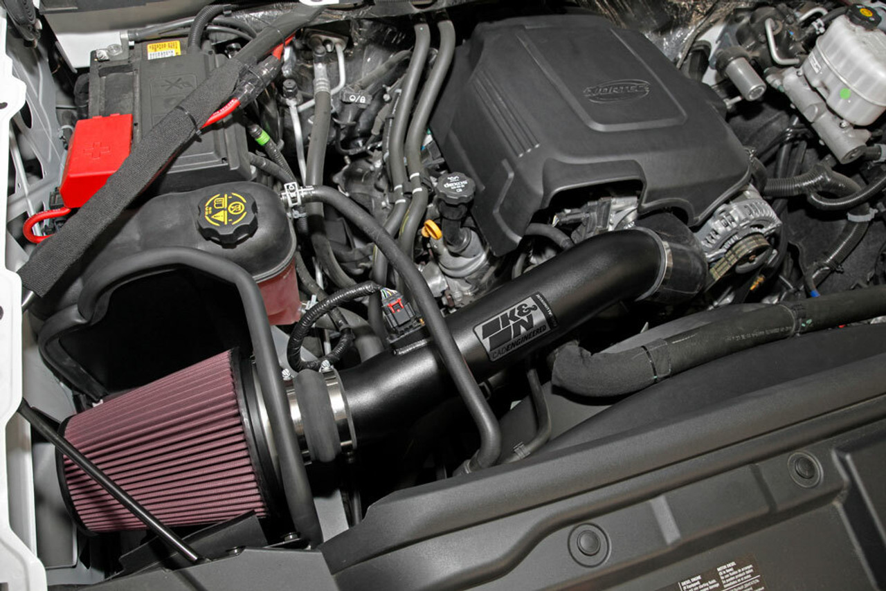 K&N 77-3090KTK Air Intake For 16-19 Chevy Silverado GMC Sierra 2500 3500 HD 6.0L