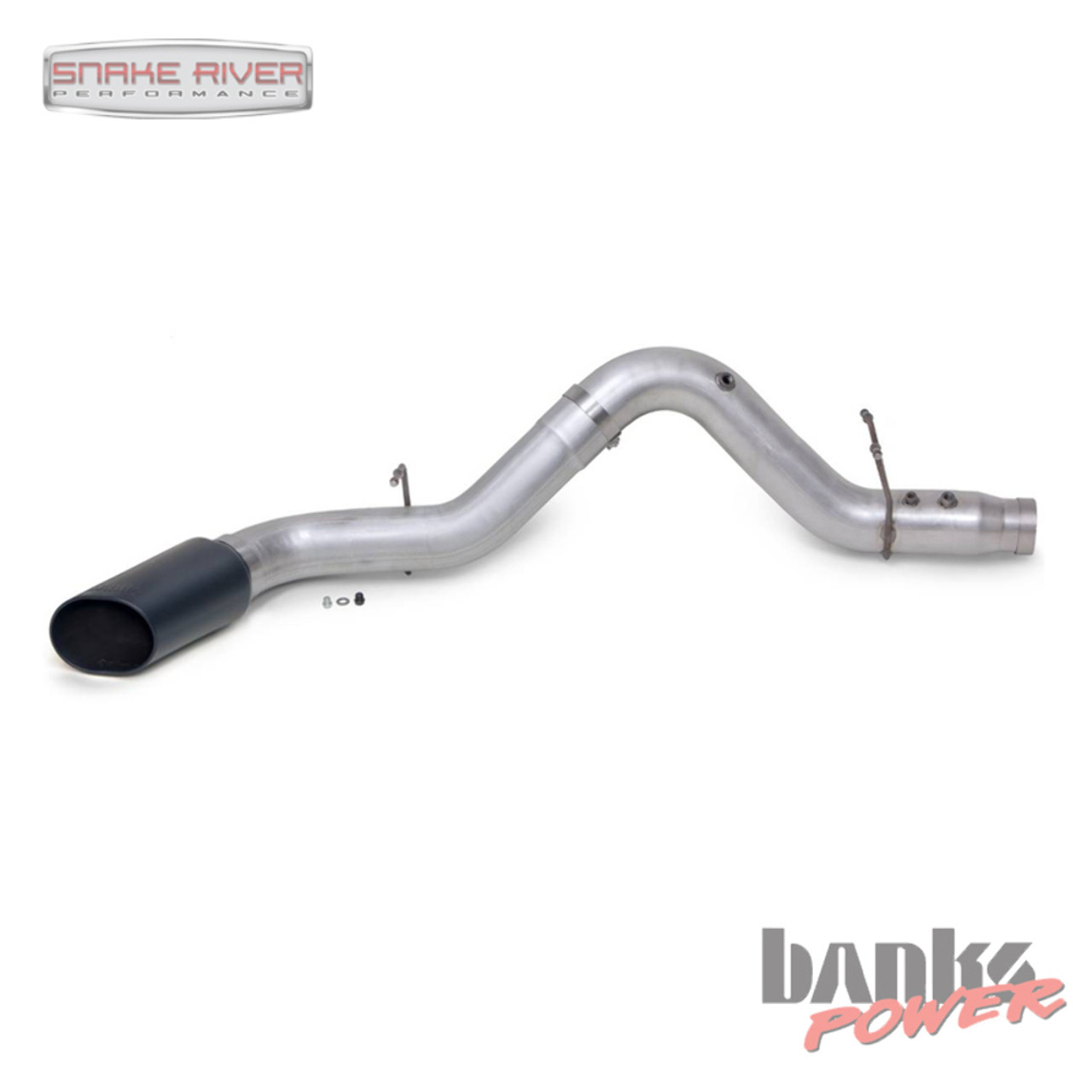 Banks 5" 48996-B Monster Filter Back Exhaust for 17-19 Chevy GMC Duramax Diesel