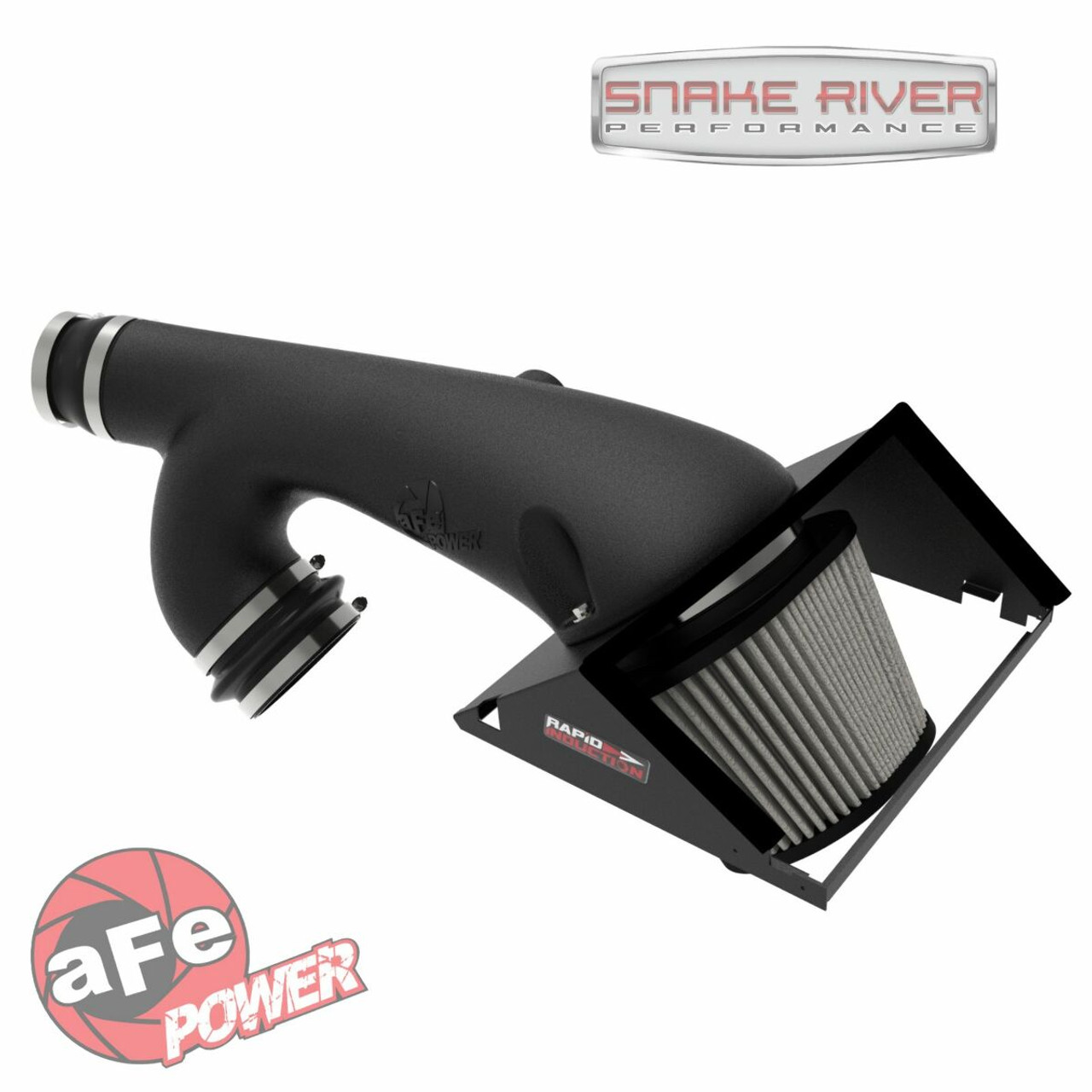 AFE Filters Cold Air Intake DRY S For 21-25 Ford F-150 Raptor 3.5L 52-10010D