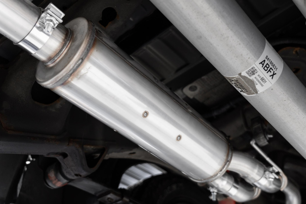 MBRP Dual Exhaust w Quad Carbon Fiber Tips for 19-24 Silverado Sierra 1500 6.2L