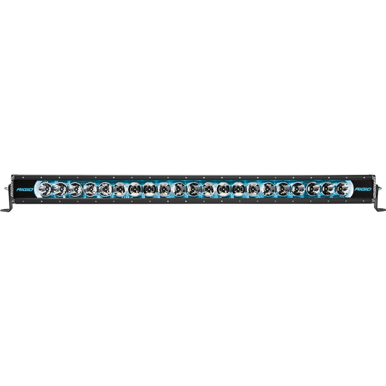 Rigid Industries 20 Inch LED Light Bar Single Row Curved Blue Backlight  Radiance Plus RIGID Industries