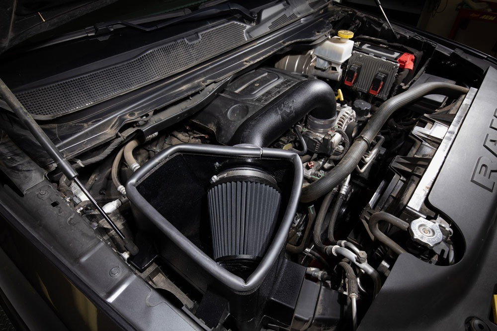 K&N 30-1578 Dry Flow Performance Air Intake System For 2019-2026 Ram 1500 5.7L