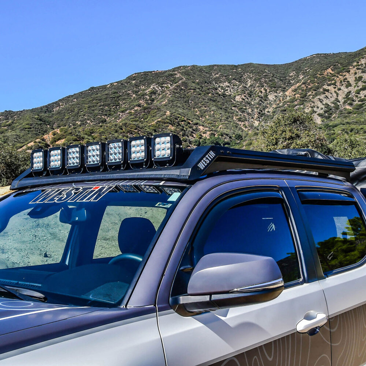 Westin 15-00045 Mesa Roof Rack for 2016-2024 Toyota Tacoma Double Cab Bolt On