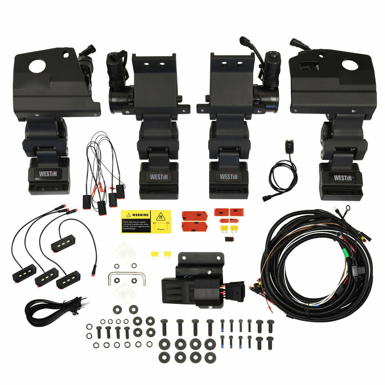 Westin 29-23945 Pro-e Electric Running Boards for 17-25 Ford F150 F250 F350 Crew
