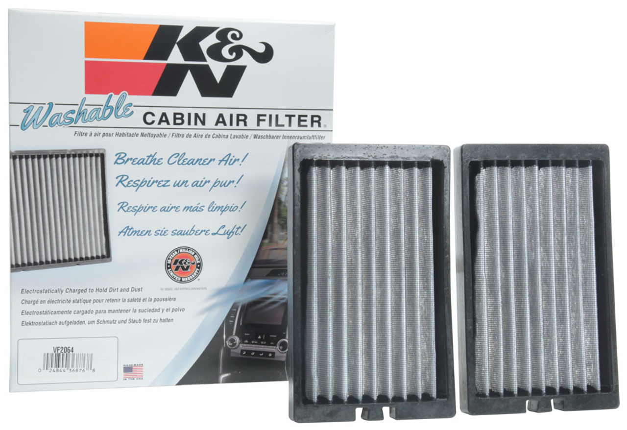 K&N VF2064 Cabin Air Filter For 18-24 Jeep Wrangler JL 3.6L