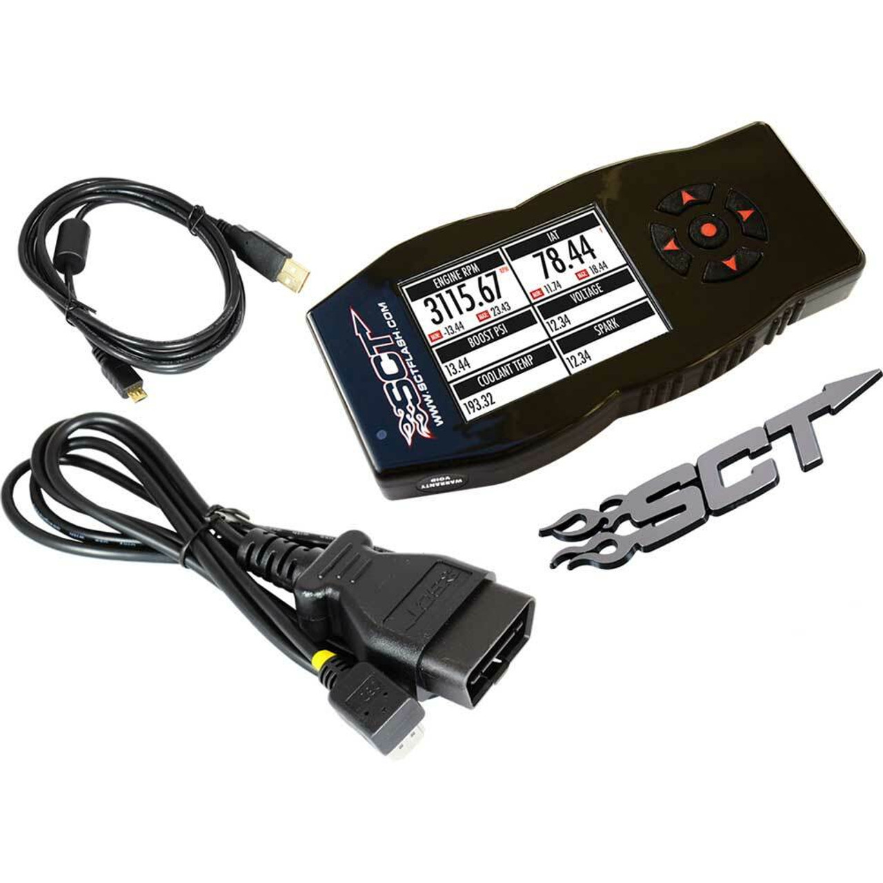 X4 Power Flash Programmer SCT Performance 50 States Legal for Ford Gas 7015PEO