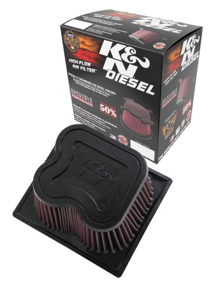 K&N E-0787 Orginal Lifetime Air Filter For 10-12 Dodge Ram Cummins Diesel 6.7L