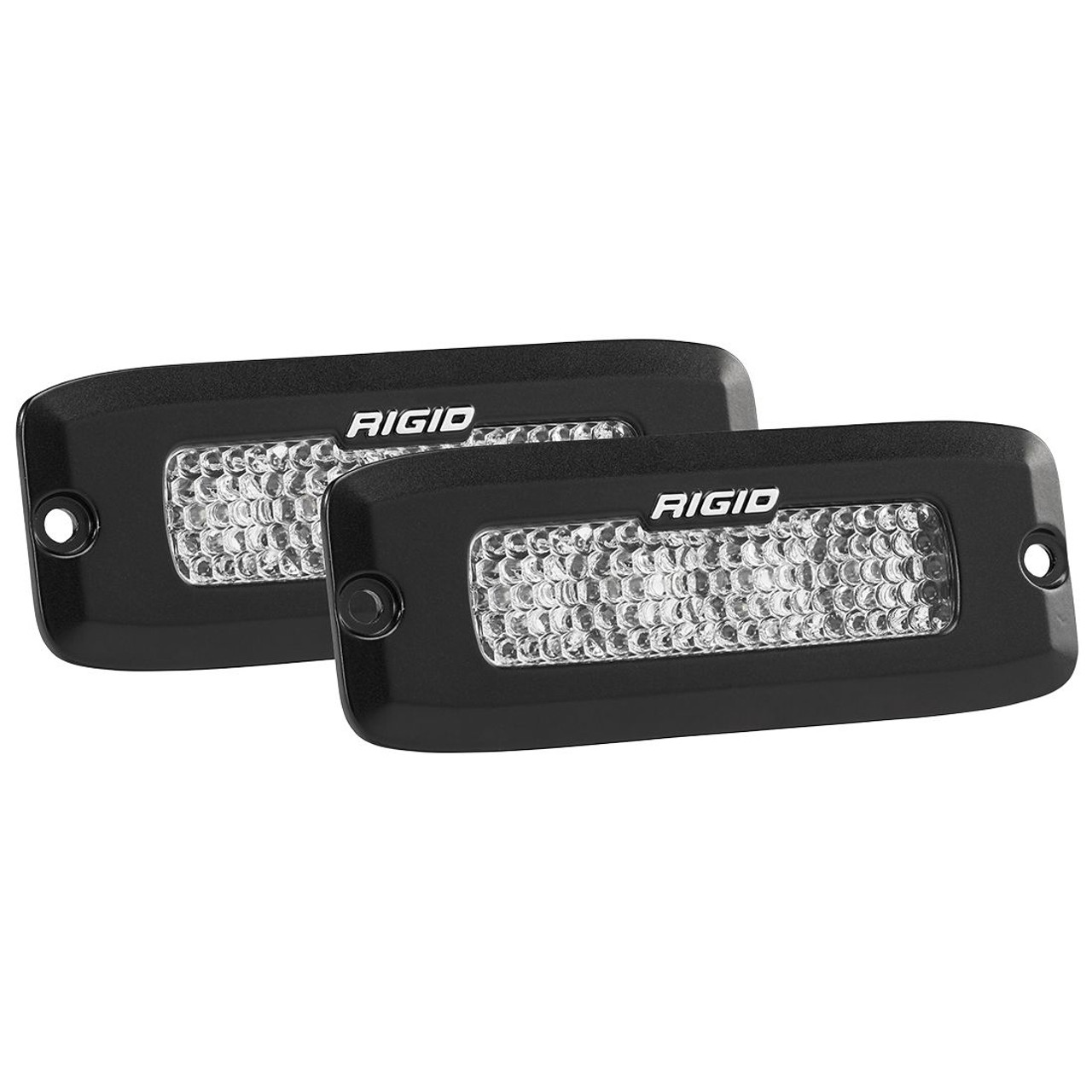 Rigid Industries SR-Q Pro Flood Diffused Backup Flush Mount LED Light Kit 980033