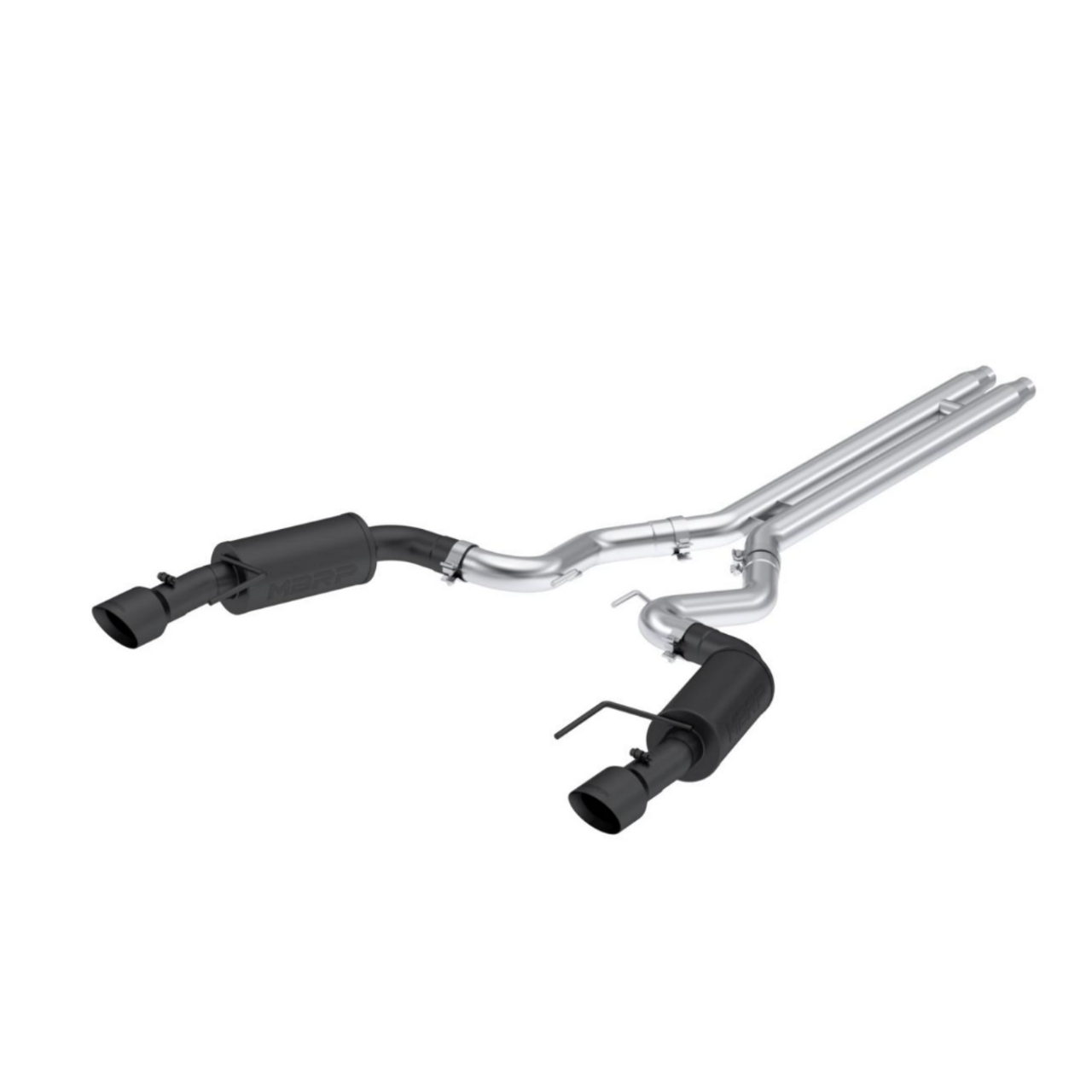 MBRP S7251BLK 3" Dual Split Rear Black Exhaust For 2024 Mustang GT S650 5.0L