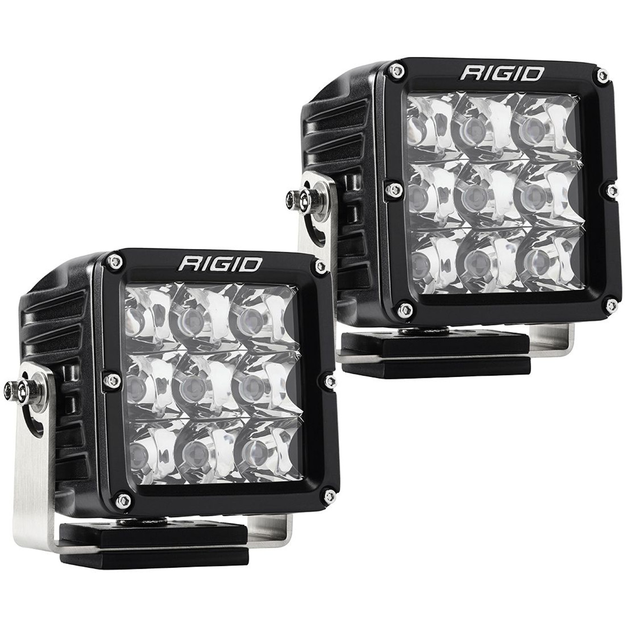 Rigid Industries D-XL Pro LED Off Road Light Pod Spot Light Pair Dually 322213