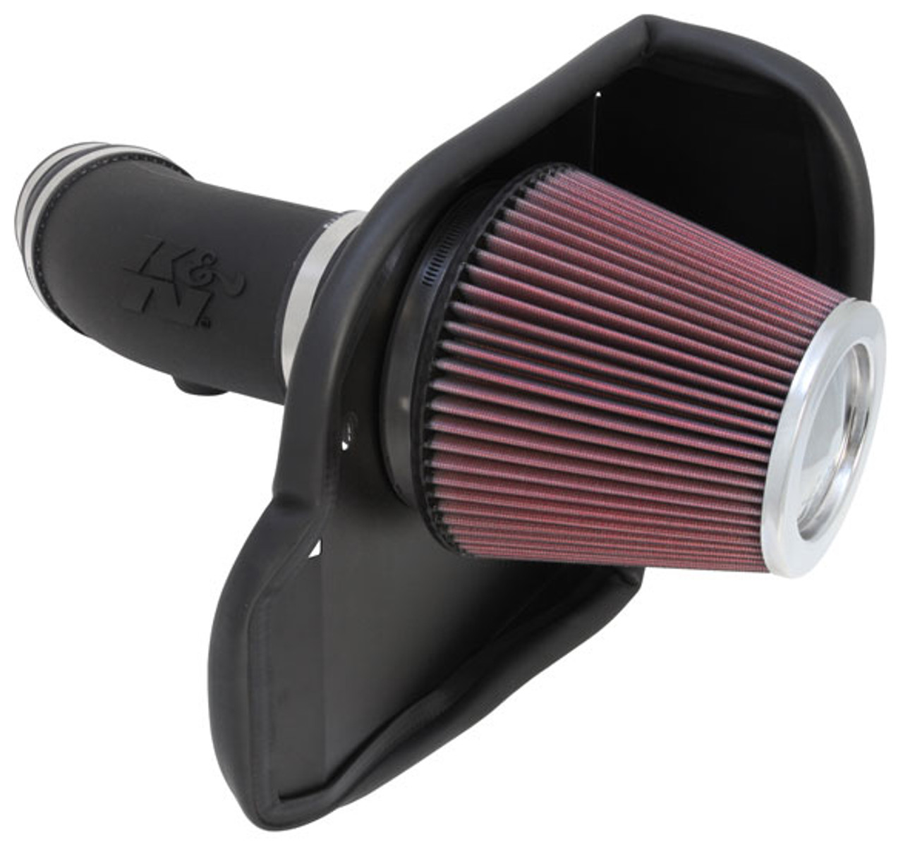 K&N 63-1565 Performance Cold Air Intake For 12-23 Dodge Challenger Charger 6.4L