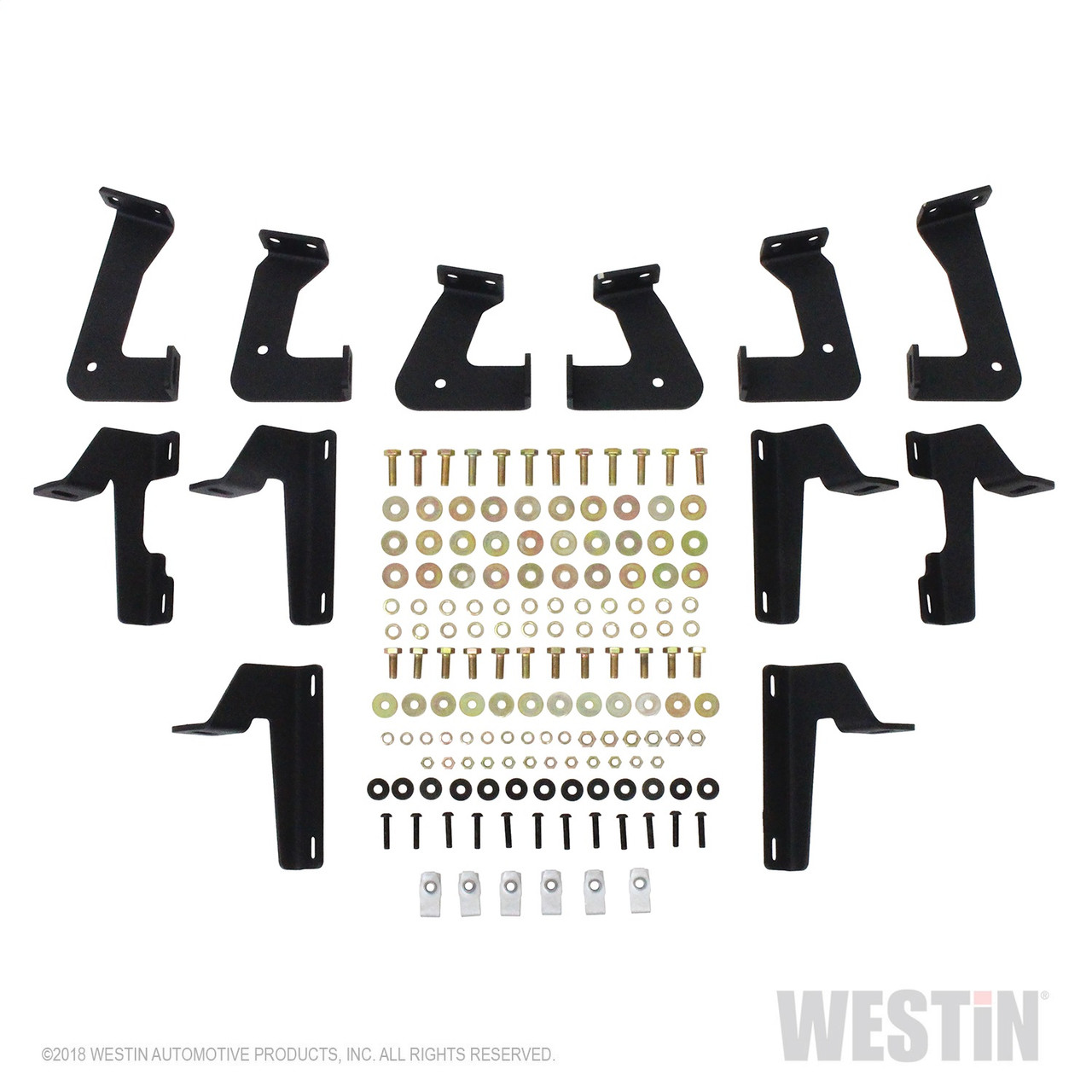 Westin 56-14065 HDX Drop Nerf Step Bars Fits 2018-2024 Jeep Wrangler JL 4 Door