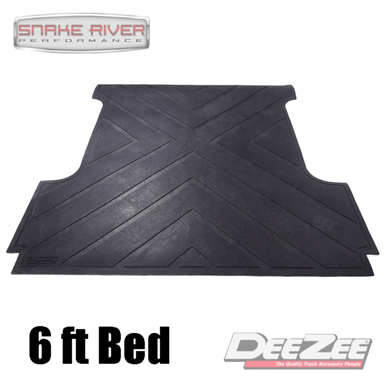 Dee Zee DZ77010 X Pattern Bed Mat for 15-22 Chevy Colorado GMC Canyon 6 ft Bed